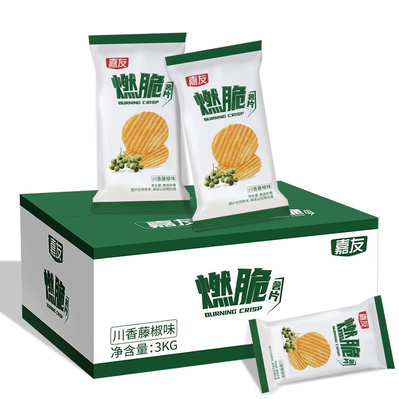 Ag亞洲集團燃脆薯片—川香藤椒味