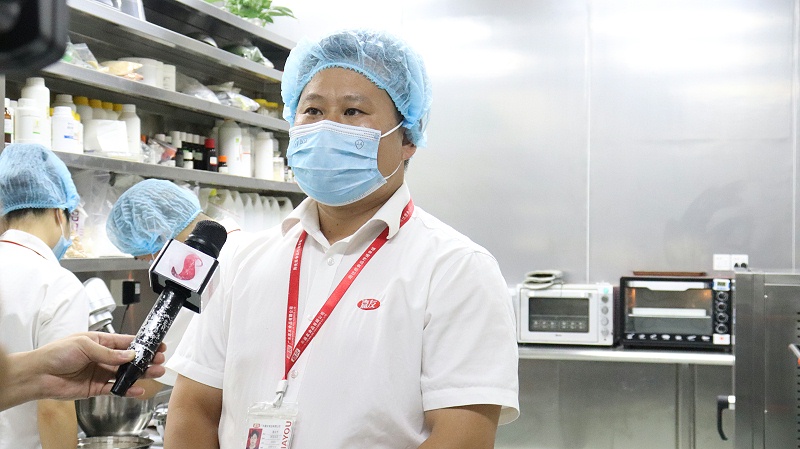 石碣新聞記者采訪Ag亞洲集團食品 (2)