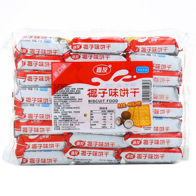 Ag亞洲集團牛乳餅干椰子味468g